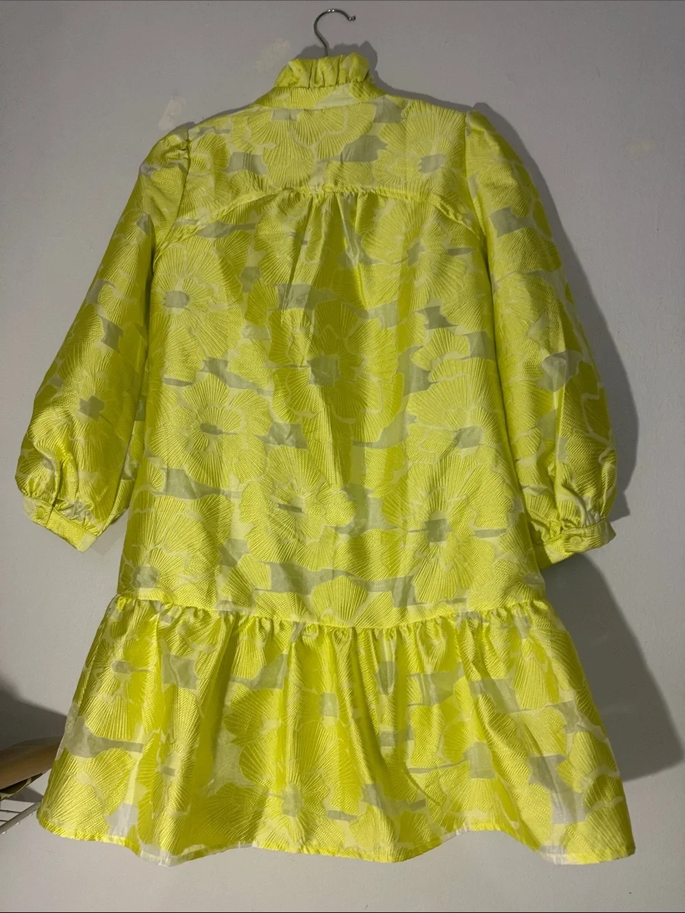 Tuckernuck Citron Fil Coupe Palmerston mini dress small - Picture 3 of 8